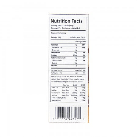 HaPi Bing Bing Cone Snack filled w/ Chocolate Flavor 2.5 Oz (71.2 g)