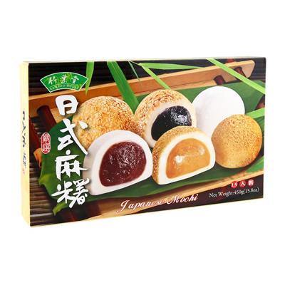 Bamboo House Japanese Mochi Mixed 15.8 Oz (450 g) - 竹叶堂日式综合麻糬15入袋15.8 Oz (450 g) - CoCo Island Mart