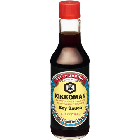 KIKKOMAN Japanese Soy Sauce 10FL Oz (296 mL)