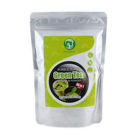 POSSMEI Bubble Tea Mix Green Tea Instant Powder 1.1LB (500 g) - CoCo Island Mart