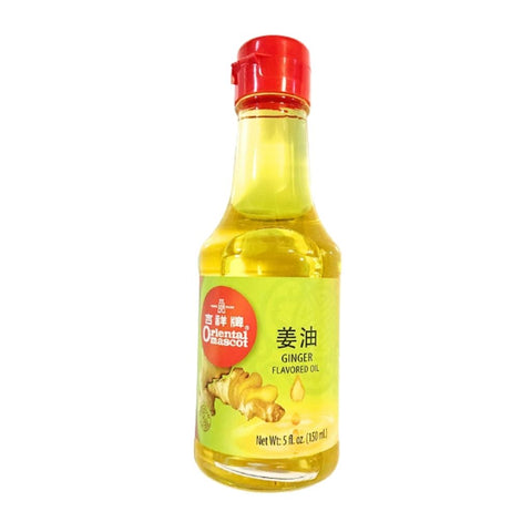 Oriental Mascot Ginger Flavored Oil 5 FL Oz (150mL) - 吉祥牌姜油