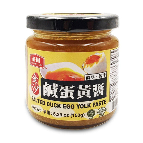 Gourmet Farm Salted Egg Yolk Paste 5.29 Oz (150 g) - 庄园金沙咸蛋黄酱 150 g - CoCo Island Mart