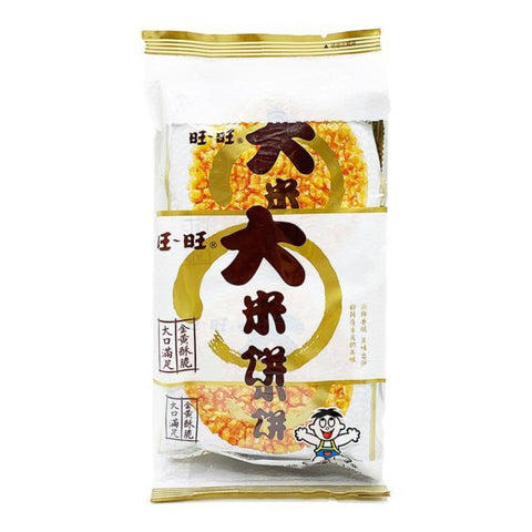 WANT-WANT Shelly Senbei Fried Rice Crackers Pancake 4.76 Oz (135 g) - 旺旺米餅大米菓