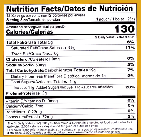 LOTTE Choco Pie Banana Flavor 11.85 Oz (336 g) - 12 PACKS