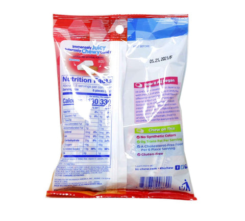 Morinaga Hi-Chew Soda Pop Chewy and Juicy Candy 2.82 Oz (90 g)