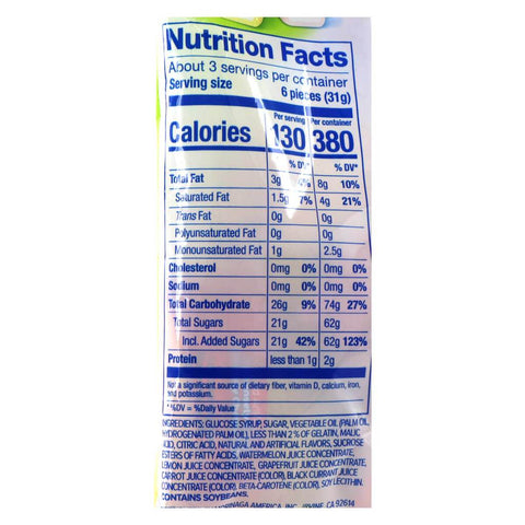 Morinaga Hi-Chew Sweet and Sour Mix Chewy Candy 3.17 Oz (90 g)