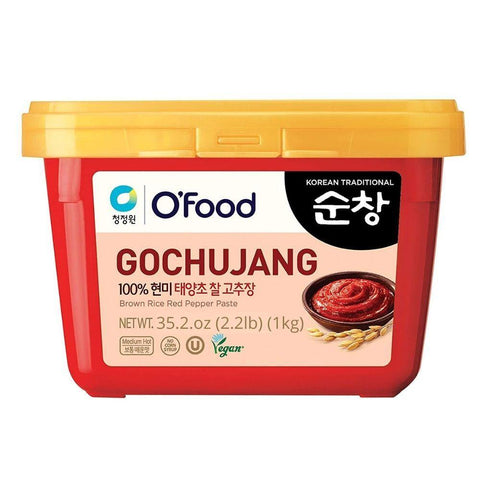 Chung Jung One Gochujang Brown Rice Medium Hot Red Pepper Paste 2.2 LBS (1 Kg) - CoCo Island Mart