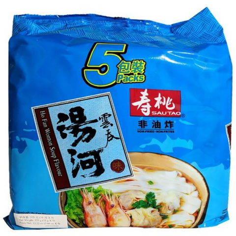 SAU TAO Vermicelli Ho Fan Wonton Soup Flavor - 5 PACK 13.2 Oz (375 g)
