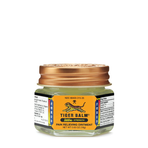 Tiger Balm Pain Relieving Ointment Large Ultra 0.63 Oz (18 g)