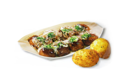 Calbee Takoyaki Balls BBQ Octopus Balls | Flavored Corn Snacks 3.17 Oz (90 g) - 卡乐比墨鱼球