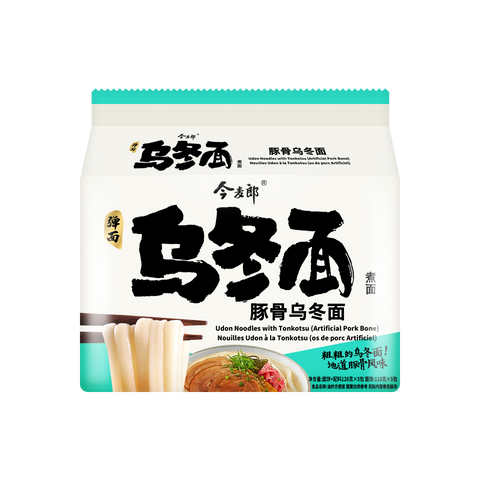 JINMAILANG Udon Noodles Tonkatsu Flavor 4.55 Oz (129 g)