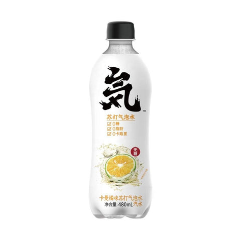 GENKI FOREST Citrus Flavor Sparkling Water 16.2 FL Oz (480 mL)