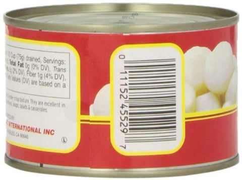 Dynasty Whole Chinese Water Chestnuts 8 Oz (227 g)