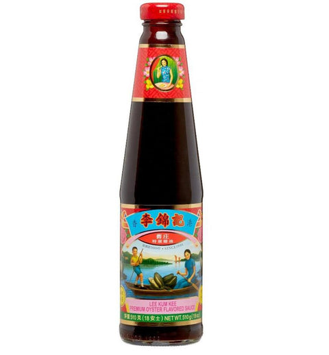 LEE KUM KEE Premium Oyster Sauce 18 Oz (1 LB 2 Oz) 510 g