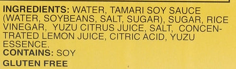Marukan Yuzu Ponzu Sauce with Yuzu Citrus 12 FL Oz (355 mL)
