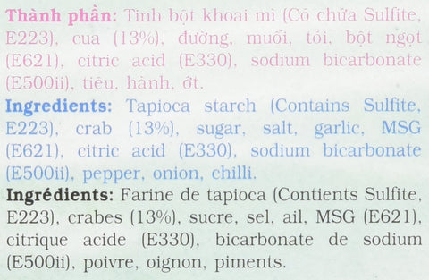 Sa Giang Vietnamese Special Crab Chips 7.05 Oz (200 g)