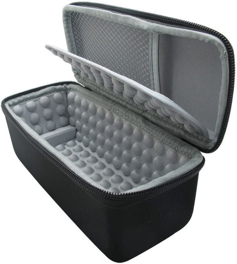 Hard Case for Bose SoundLink Mini / Mini 2 Bluetooth Speaker with Soft Silicone Case, Mesh Accessory Pocket, Black
