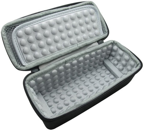 Hard Case for Bose SoundLink Mini / Mini 2 Bluetooth Speaker with Soft Silicone Case, Mesh Accessory Pocket, Black