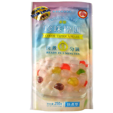 WuFuYuan Color Tapioca Pearl 8.8 Oz (250 g)