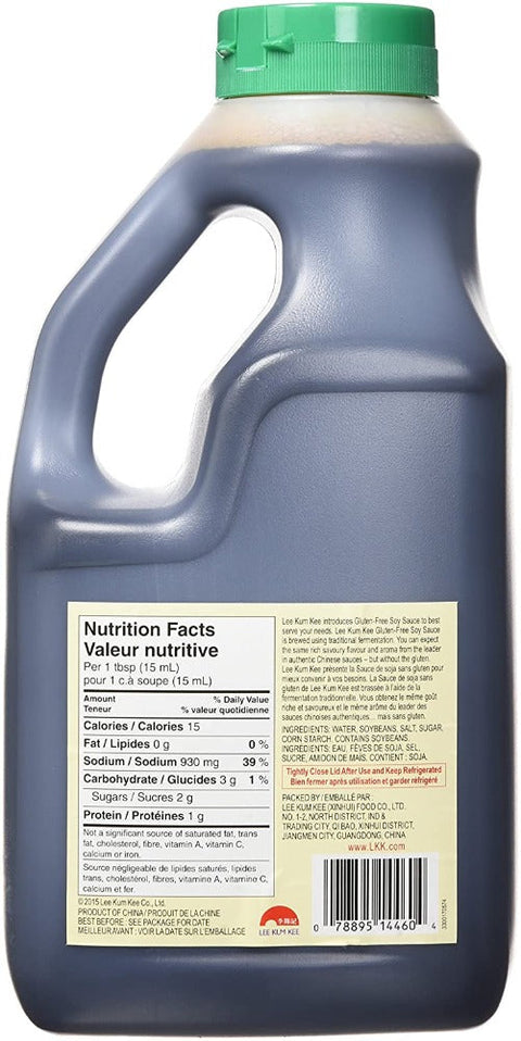LEE KUM KEE Gluten Free Dark Soy Sauce 64 FL OZ (1.9 L)