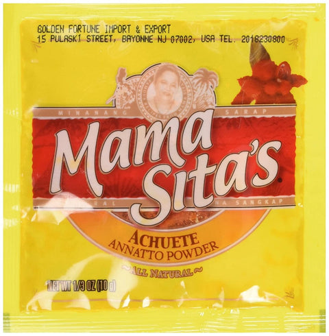Mama Sita’s Achuete Annatto Powder Pouch 1/3 Oz (10 g)