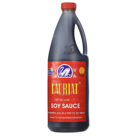 Silver Swan Lauriat Soy Sauce 34 FL Oz (1000 mL)