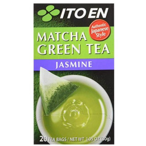 Ito En Matcha Green Tea Jasmine 20 Tea Bags 1.05 Oz (30 g)