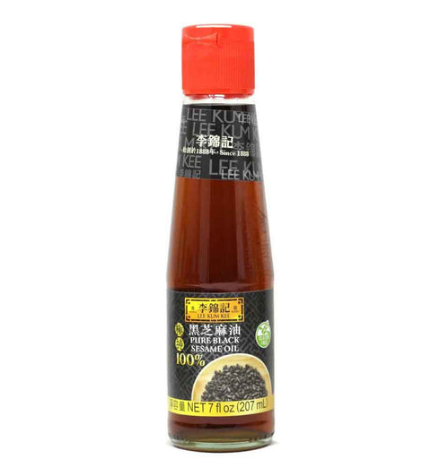 LEE KUM KEE Black Sesame Pure Oil 7 FL Oz (207 mL)