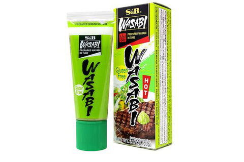 S&B Prepared Neri Wasabi in Tube Family Size 3.17 Oz (90 g)