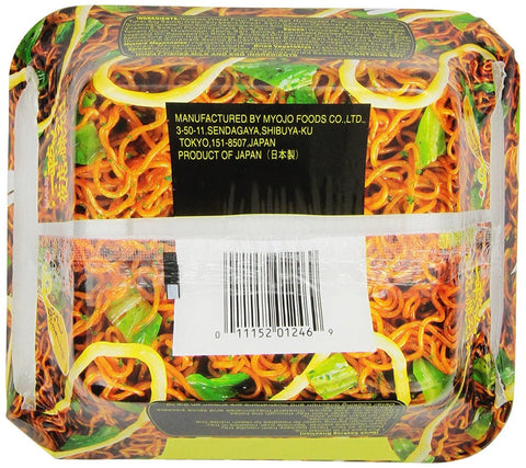 Myojo Ippeichan Yakisoba Japanese Style Noodles 4.73 Oz (134 g)