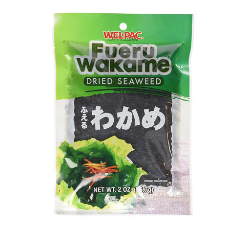 Wel-Pac Fueru Wakame Dried Seaweed 2 Oz (56.7 g)