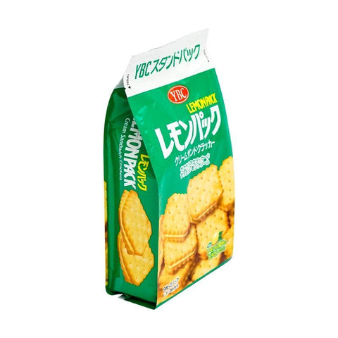 YBC Lemon Pack Cream Sandwich Crackers 5.9 Oz (167 g) - 山崎柠檬奶油夹心饼干 5.9 Oz - CoCo Island Mart