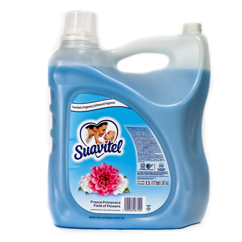 SUAVITEL Fabric Softener Field of Flowers 8.5 L (17.9pt) 287 Oz