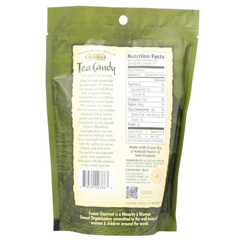 Bali's Best Tea Candy Green Tea Latte 42 Individually Wrapped Candies 5.3 Oz (150 g)