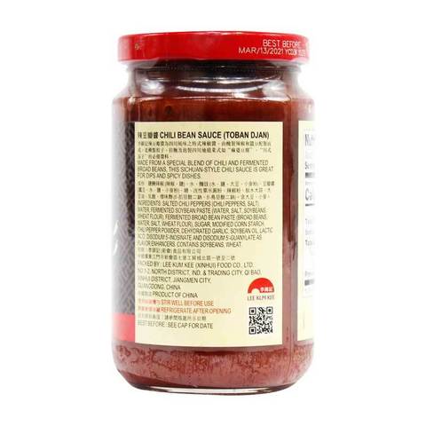 LEE KUM KEE Chili Bean Sauce (Toban Djan) 13 Oz (368 g)