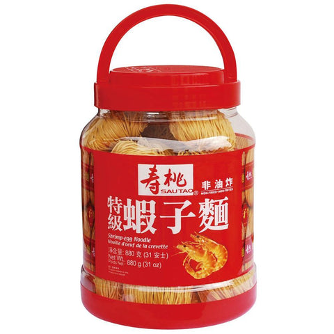 SAUTAO Shrimp-Egg Thick Noodles 31 Oz (880 g) - CoCo Island Mart