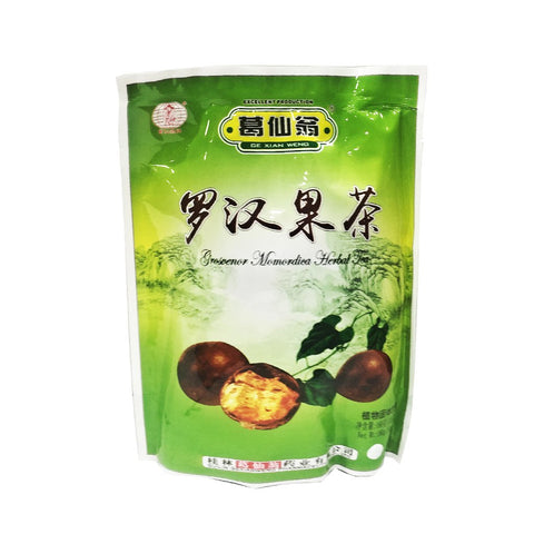 Ge Xian Weng Grosvenor Momordica Herbal Tea | Luo Han Guo Herbal Tea 5.6 Oz (160 g) - 葛仙翁罗汉果茶