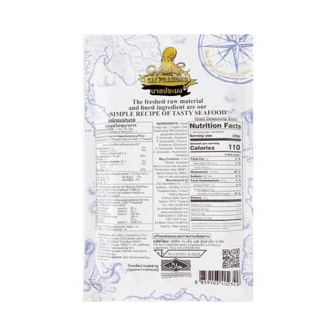 Nai Pramong Dried Squid Seasoning Flavor 30 g