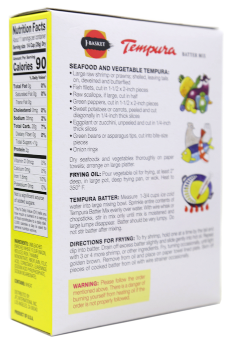J-Basket Tempura Batter Mix 10 Oz (283 g)