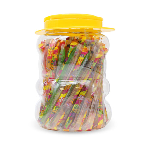 ABC Jelly Straws Panda Assorted Jar 58.2 Oz (1650 g)