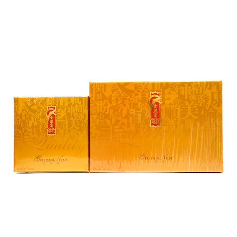 Golden Nests Premium Gold Bird’s Nest AAA plus FREE 1Oz Set – 227 Grams (9Oz.) 金燕窩 3A 雪燕棧