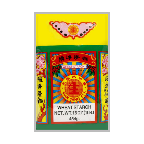 Man Sang FTY Wheat Starch 16 Oz (1 Lb)