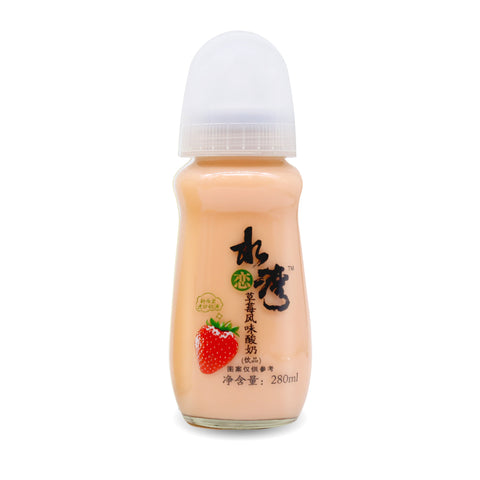 SLW Yogurt Drink Strawberry Flavor 9.46 Fl Oz (280 mL)