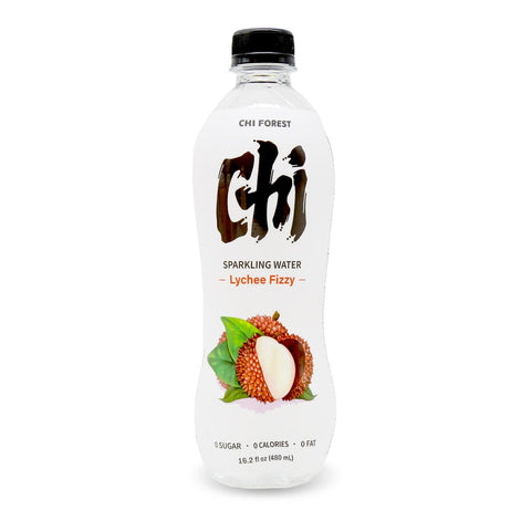 Genki Forest Sugar-Free Sparkling Water Lychee Fizzy Flavor 16.2 Fl Oz (480 mL)