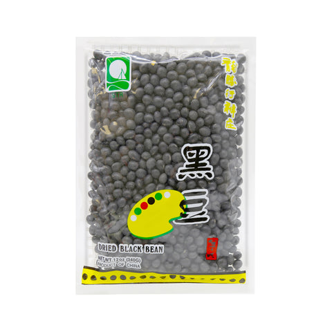 STR Dried Black Bean 12 Oz (340 g