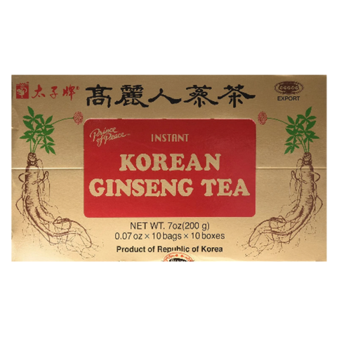 Prince Of Peace Instant Korean Ginseng Tea 100 Counts 7 Oz (200 g)