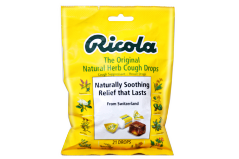 Ricola Cough Drops Original Herb 21 Drops 3 Oz