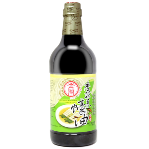 Kimlan Vegetarian Mushroom Oyster Sauce 35 FL Oz (1100 g)