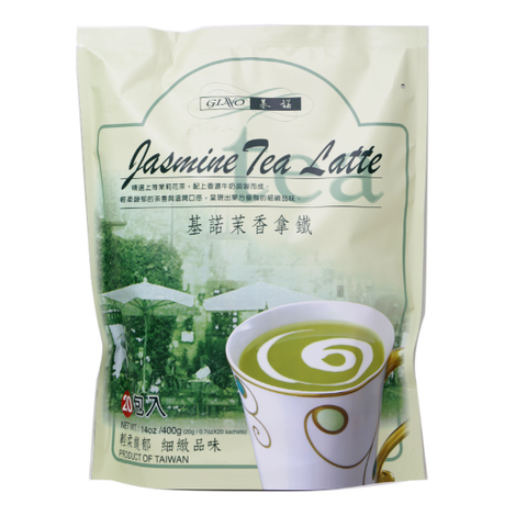 Gino Jasmine Tea Latte 14 Oz (400 g) 20 sachets - 基諾茉香拿铁