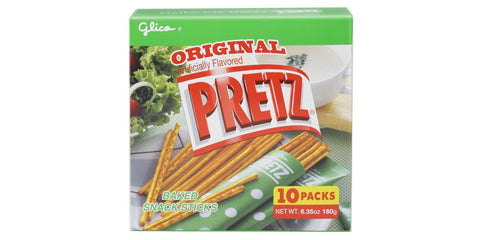 Glico Pretz Original Baked Snack Sticks 6.35 Oz (180 g)